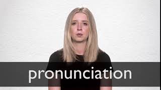 How to pronounce PRONUNCIATION in British English [upl. by Norbie]