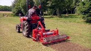 Tracteur enfouisseur de pierres et tondobroyeur  Loxam [upl. by Ahsilrac157]