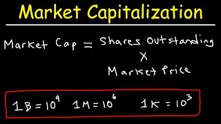 Market Capitalization of Stocks [upl. by Georgiana]