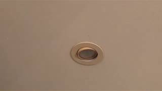 Recessed tilting ceiling light bulb replacement [upl. by Quick]