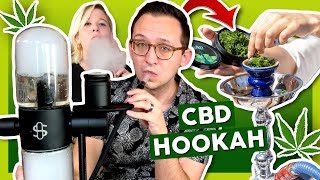 First Time Trying CBD HOOKAH💨 CBD Shisha Review [upl. by Dita503]