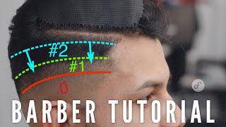 How to FADE the  2 into the  1 guide  BARBER TUTORIAL [upl. by Eldoria]