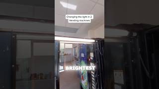 Replacing The Light In A Vending Machine vendingmachinebusiness [upl. by Ytsirk874]