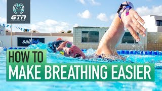 How To Make Swim Breathing Easier  Freestyle Swimming Technique Tips [upl. by Ayanad]