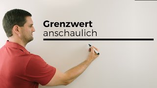 Grenzwert an einer Stelle anschaulich linksseitigerrechtsseitiger Grenzwert  Mathe by Daniel Jung [upl. by Bain]