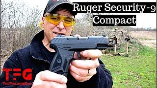 Ruger Security9 Compact Range Review  TheFireArmGuy [upl. by Ynohtnakram]