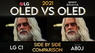 LG OLED vs Sony Bravia OLED  Side By Side TV Comparison [upl. by Burleigh532]