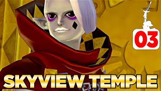 Skyview Temple amp Demon Lord Ghirahim  Skyward Sword HD  100 Walkthrough 03 [upl. by Akienahs]