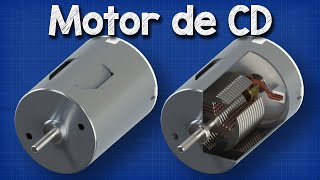 ¿Cómo funciona un motor eléctrico  Motor de CD Explicado [upl. by Ahsiemac]