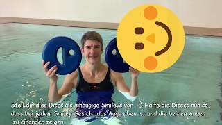 Aqua Fitness Übungen mit Aqua Discs [upl. by Sadonia959]