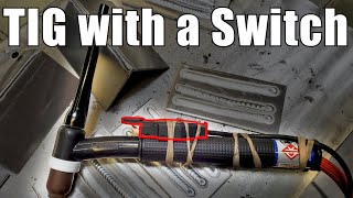 TIG Welding with a Trigger Switch [upl. by Gilba]