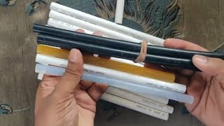 Different Types Of Hot Glue Sticks [upl. by Arratoon101]