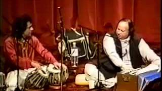 Ustad Tari Khan And Ustad Nusrat Fateh Ali Khan Live Washington DC [upl. by Rebmaed]