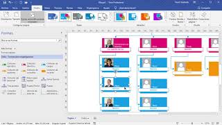 Cómo hacer un Organigrama en Visio [upl. by Nacul]