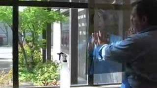 How to apply Window Film [upl. by Ardyce]