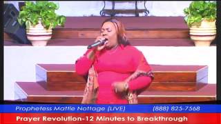 Prayer To Break The Yoke of The Enemy FULL SERVICE  Prophetess Mattie Nottage [upl. by Sophy]