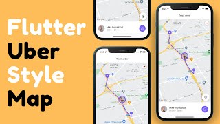 Flutter Google Map With Live Location Tracking [upl. by Roderick]