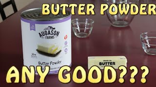 Butter Powder  Good or Gross [upl. by Dode824]