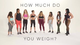 Women try guessing each other’s weight  A social experiment [upl. by Dekow927]