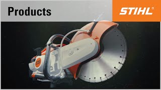 The STIHL TS 500i cutoff machine [upl. by Henryk]