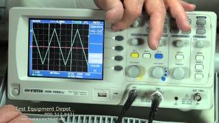 Instek GDS1052U 50 MHz Digital Storage Oscilloscope [upl. by Eisor]