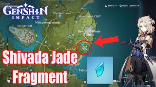 Shivada Jade Fragment Location Genshin Impact [upl. by Arten]