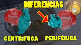 Diferencia entre Bomba centrífuga y periférica Aspectos importantes [upl. by Miner]