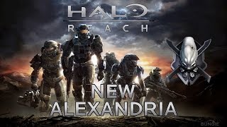 Halo Reach Legendary Walkthrough Mission 7  New Alexandria [upl. by Hgielra]