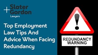 Top Employment Law Tips And Advice When Facing Redundancy [upl. by Jacobsen534]