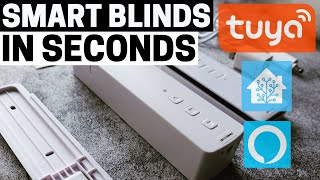 Zemismart Updated Tuya WiFi Blind Motor UnboxSetupReviewHome Assistant [upl. by Gibb254]