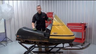 Ski doo Elan Complete restoration series Episode 1 the tear down PowerModz [upl. by Nnyled]