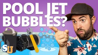 How To Fix AIR BUBBLES In A POOL Pool Pump Troubleshooting [upl. by Christi]