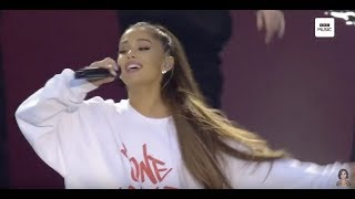 Ariana Grande  Side to Side Live One Love Manchester [upl. by Akiehsat]