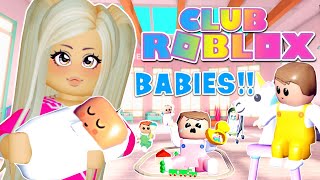 🍼 Club Roblox BABIES 🍼 Everything You Need to Know About Club Roblox Babies Club Roblox Baby Update [upl. by Areem36]