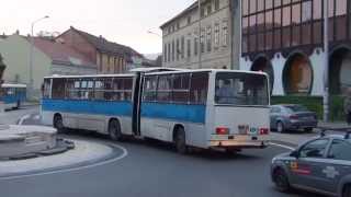 Pécs Bus in Hungary  Busverkehr in Pécs Ungarn 1080p [upl. by Dallman]