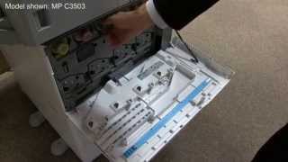 Training  Replacing toner on a Ricoh Colour MFP MP C2003  MP C6003  Ricoh Wiki [upl. by Teodoro586]