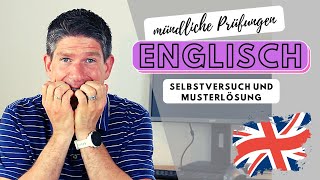 Mündliche Abiturprüfung Englisch  Beispiel und Musterlösung  1 Prüfungsteil  Abitur 2024 [upl. by Krucik]