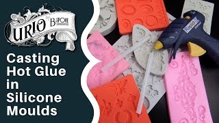 Casting Hot Glue in Silicone Moulds [upl. by Garwin65]