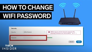 How To Change WiFi Password 2022 [upl. by Eba]