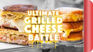 ULTIMATE GRILLED CHEESE BATTLE  Sorted Food [upl. by Faruq]