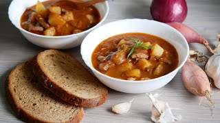 Venison goulash Slovak recipe  Srnčí guláš recept krok za krokom Nikoleta Mikaelson [upl. by Eigna]