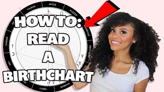 How To Read A BIRTH CHART In 5 EASY Steps Beginner Friendly  2019 [upl. by Sera]