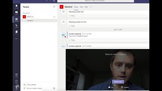 How to host a meeting and invite others in Microsoft Teams [upl. by Neelra603]