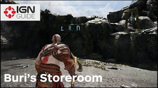 God of War  Buri’s Storeroom Walkthrough [upl. by Sherrer]