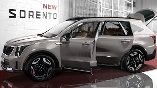 Kia Sorento 2024 Facelift  INTERIOR amp Color Options [upl. by Piderit]