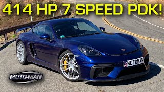 Porsche 718 GT4 PDK A superior transmission but how will that impact future collector value [upl. by Oregolac]