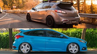 Focus ST or Mazdaspeed 3 Ive Owned Both one is better [upl. by Drida758]