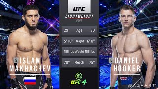 ISLAM MAKHACHEV VS DANIEL HOOKER FULL FIGHT UFC 267 [upl. by Rosenzweig]