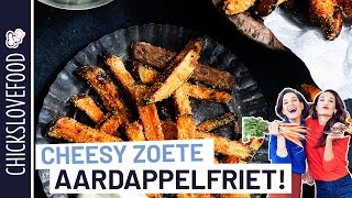 CHEESY ZOETE AARDAPPELFRIET  CHICKSLOVEFOOD [upl. by Aiak]