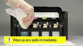 Epson Expression ET2500  How to Fill Your EcoTank Printer [upl. by Inahet]